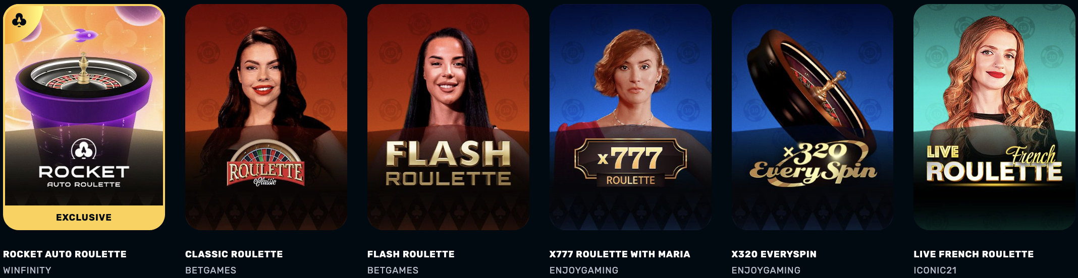 ROULETTE at Rocket Play